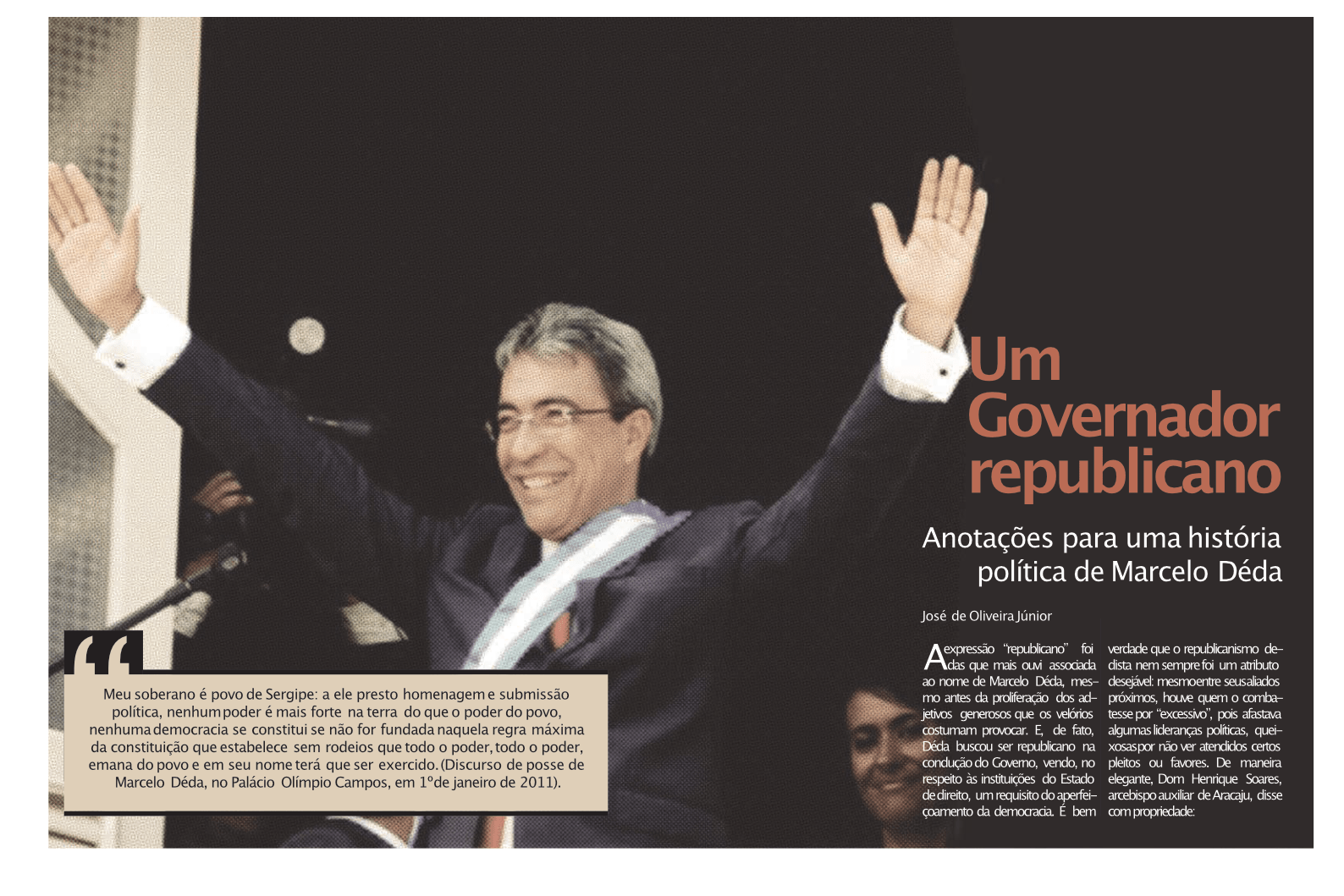 Imagem da página de abertura do artigo