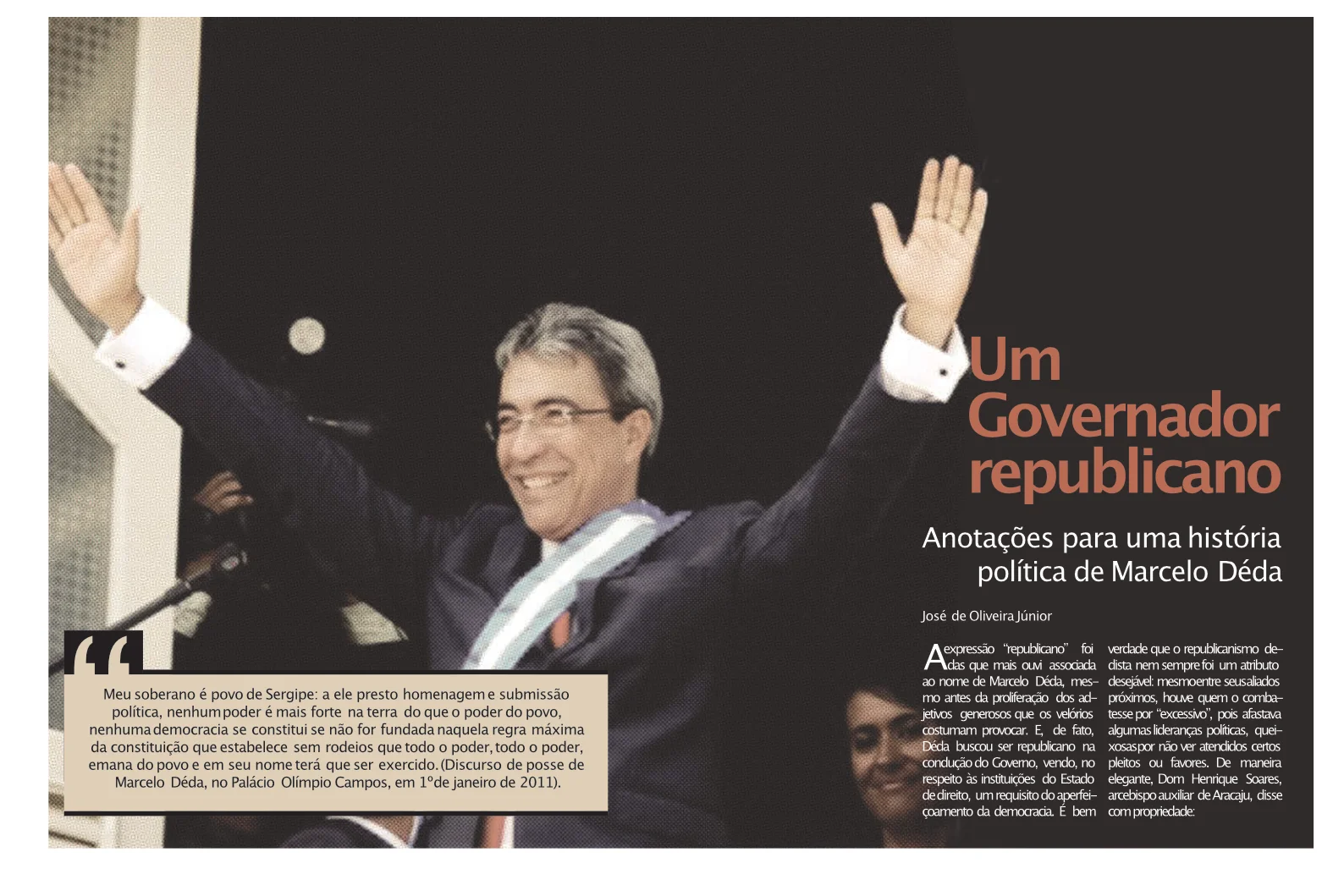 Imagem da página de abertura do artigo